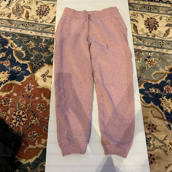 Lululemon Light Pink Scuba Joggers - Picture 3 of 5